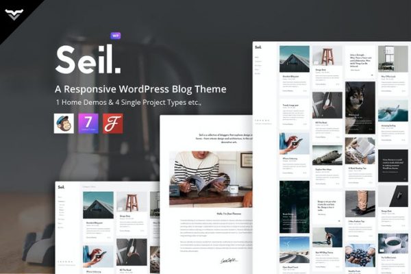 Seil - Duyarlı bir WordPress Blog Temasısı