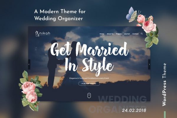 Nikah - Düğün Organizatörü ve Planlayıcısı WordPress