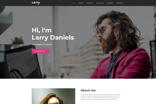 Larry. - Kişisel WordPress Temasısı