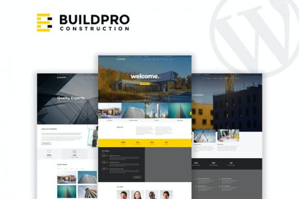 BuildPro - İş ve İnşaat WordPress Temasısı
