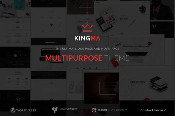 KingMa - Creative Business One ve Çok Sayfalı Teması